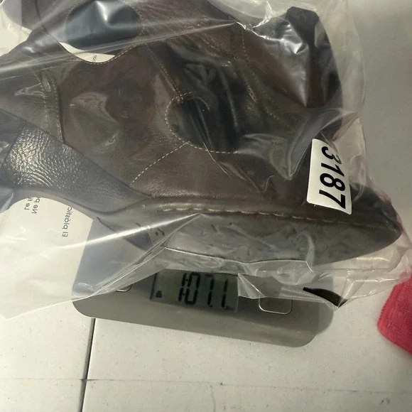 Born Mary Jane Oxford Heels Brown Lace Up Dark Academia Steampunk Lolita Size 10 - Picture 13 of 13